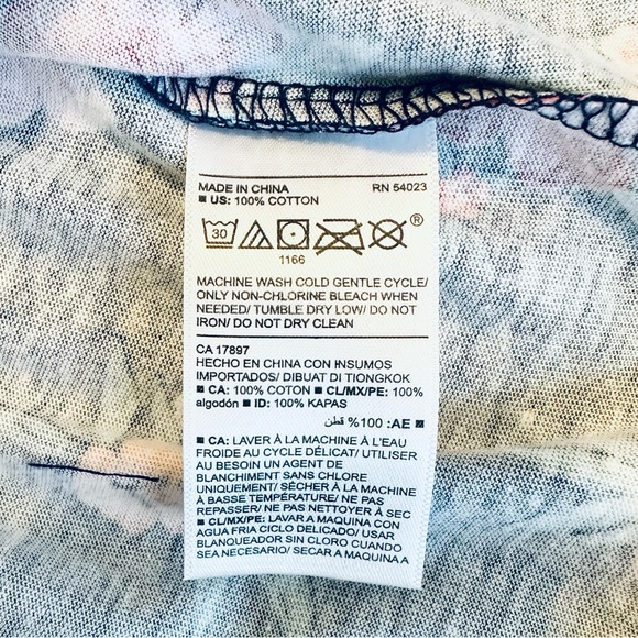 NWOT Old Navy Sleeveless Everyday Dress / Navy Floral / 18-24 Months - Picture 4 of 4